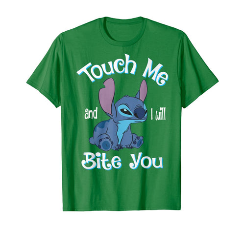 Stitch Touch Me And I Will Bite You Shirt For Fans 57995