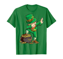 Load image into Gallery viewer, St Patricks Day Dabbing Leprechaun Boys Kids Men Gifts Dab T-Shirt-24268
