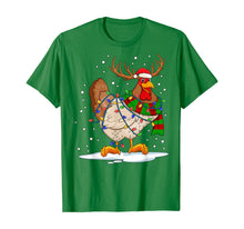 Load image into Gallery viewer, Funny shirts V-neck Tank top Hoodie sweatshirt usa uk au ca gifts for Funny Chicken Christmas Tee Reindeer Christmas Lights Pajama T-Shirt 554611
