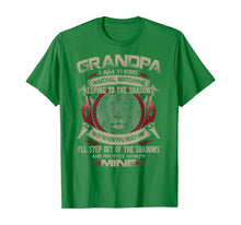 Load image into Gallery viewer, Mens Grandpa I Am There Waiting Watching Keeping To The Shadows TShirt352364
