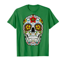 Load image into Gallery viewer, Day Of The Dead Sugar Skull Funny Cinco de Mayo Men Women T-Shirt 156071
