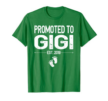 Load image into Gallery viewer, Funny shirts V-neck Tank top Hoodie sweatshirt usa uk au ca gifts for Promoted to Gigi Est 2019 New Grandma Mothers Day T-Shirt 2068427
