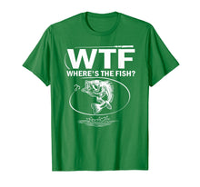 Load image into Gallery viewer, Funny shirts V-neck Tank top Hoodie sweatshirt usa uk au ca gifts for WTF Where&#39;s The Fish Funny Fishing T-Shirt 333979
