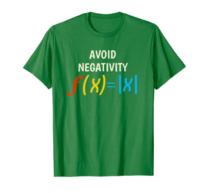 Funny shirts V-neck Tank top Hoodie sweatshirt usa uk au ca gifts for Avoid Negativity Math Equation Funny Math Teacher Gift Shirt 2044858