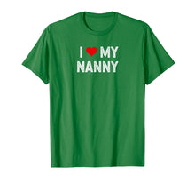 Load image into Gallery viewer, Funny shirts V-neck Tank top Hoodie sweatshirt usa uk au ca gifts for Babysitter Childcare I Love My Nanny TShirt 3404011
