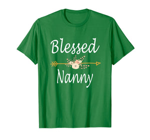 Funny shirts V-neck Tank top Hoodie sweatshirt usa uk au ca gifts for Blessed Nanny Tshirt Mothers Day Gifts 72718