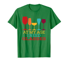 Load image into Gallery viewer, Funny shirts V-neck Tank top Hoodie sweatshirt usa uk au ca gifts for At My Age I Need Glasses T-shirt 3165206
