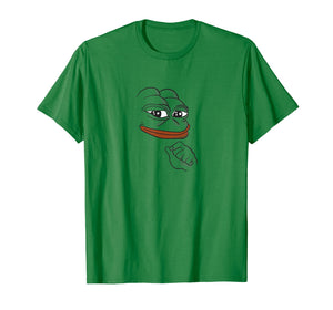 Funny shirts V-neck Tank top Hoodie sweatshirt usa uk au ca gifts for Smug Pepe T-Shirt 726134