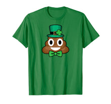 Load image into Gallery viewer, Funny shirts V-neck Tank top Hoodie sweatshirt usa uk au ca gifts for Leprechaun Poop Emoji Funny St Patricks Day T-Shirt 1912743
