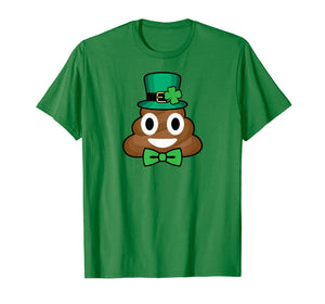 Funny shirts V-neck Tank top Hoodie sweatshirt usa uk au ca gifts for Leprechaun Poop Emoji Funny St Patricks Day T-Shirt 1912743