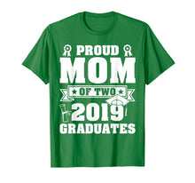 Load image into Gallery viewer, Funny shirts V-neck Tank top Hoodie sweatshirt usa uk au ca gifts for Star Proud Mom Of Two 2019 Graduates Happy Day Senior Shirt 1301861

