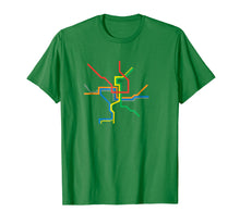 Load image into Gallery viewer, Funny shirts V-neck Tank top Hoodie sweatshirt usa uk au ca gifts for Washington DC Metro Map Shirt DC Subway Art Tee 1878017
