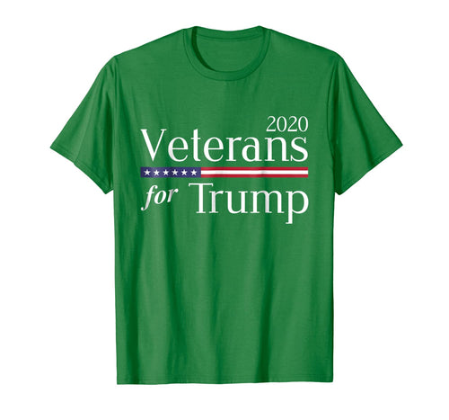 Veterans For Trump 2020 Shirt. Pro Trump Gop Shirt 833102