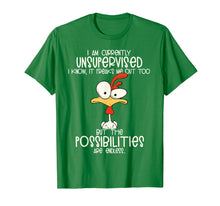 Load image into Gallery viewer, Funny shirts V-neck Tank top Hoodie sweatshirt usa uk au ca gifts for I am currently unsupervised I know, it freaks me out too Tee 580571
