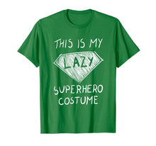 Load image into Gallery viewer, This Is My Lazy Superhero Costume T-Shirt Cute Halloween Tee

