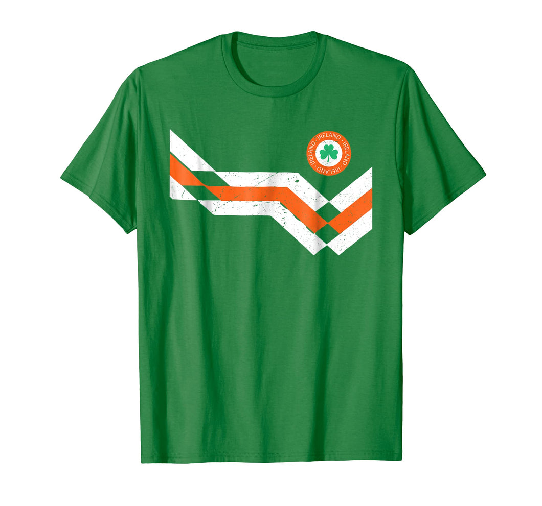 Retro Ireland Soccer Jersey Eire Football T-Shirt 1990s