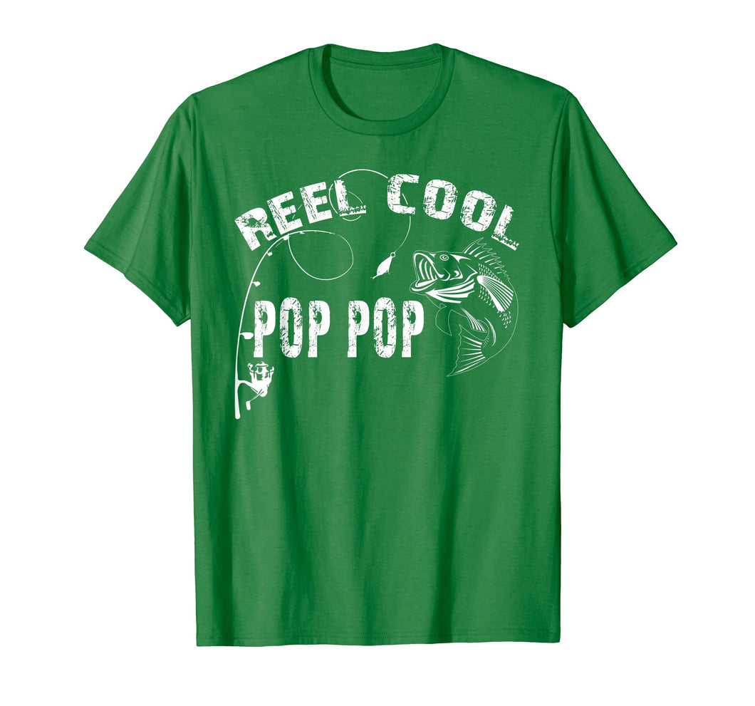 Reel Cool Pop Pop Shirt Fishing Fathers Day Gifts For Men