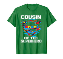 Load image into Gallery viewer, Funny shirts V-neck Tank top Hoodie sweatshirt usa uk au ca gifts for Super Cousin Tshirt Autism Awareness Gift Kids Superhero 2613658
