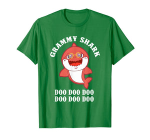Funny shirts V-neck Tank top Hoodie sweatshirt usa uk au ca gifts for Grammy Shark Doo Doo T-Shirt Funny Kids Video Baby Daddy 1538771
