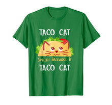 Load image into Gallery viewer, Funny shirts V-neck Tank top Hoodie sweatshirt usa uk au ca gifts for Taco Cat Spelled Backwards Is Taco Cat: Cute Cat Pun T-Shirt 231387
