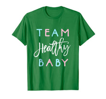 Load image into Gallery viewer, Team Healthy Baby Shirt Gender Reveal Shower Boy or Girl Tee 548427
