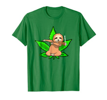 Load image into Gallery viewer, Funny shirts V-neck Tank top Hoodie sweatshirt usa uk au ca gifts for Dab Sloth With A Blunt Gifts Tee T Shirt 2850789
