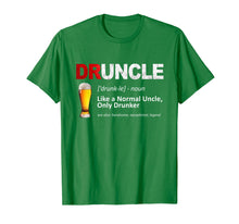 Load image into Gallery viewer, Funny shirts V-neck Tank top Hoodie sweatshirt usa uk au ca gifts for Mens Funny Druncle Like A Normal Uncle Only Drunker T-Shirt 940569
