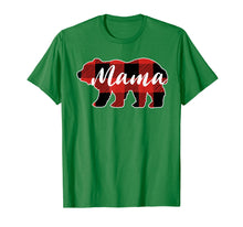 Load image into Gallery viewer, Buffalo Plaid Mama Bear T-Shirt Mothers Day Gifts
