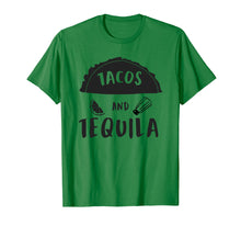 Load image into Gallery viewer, Tacos and Tequila Fiesta Celebration T-Shirt
