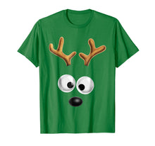 Load image into Gallery viewer, Funny shirts V-neck Tank top Hoodie sweatshirt usa uk au ca gifts for Matching Family Christmas Reindeer Face Shirt for Kids 957407
