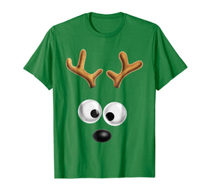 Funny shirts V-neck Tank top Hoodie sweatshirt usa uk au ca gifts for Matching Family Christmas Reindeer Face Shirt for Kids 957407