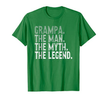 Load image into Gallery viewer, Funny shirts V-neck Tank top Hoodie sweatshirt usa uk au ca gifts for Grampa The Man The Myth The Legend Shirt Fathers Day Gifts 958771
