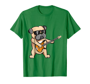Funny shirts V-neck Tank top Hoodie sweatshirt usa uk au ca gifts for funny pug dog pet bass guitar bassist tshirt 1161589
