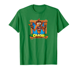 Funny shirts V-neck Tank top Hoodie sweatshirt usa uk au ca gifts for Crash Bandicoot - Peace Sign T-Shirt 1610584