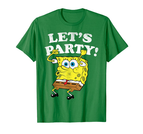 Spongebob Squarepants Lets Party T-Shirt 80402