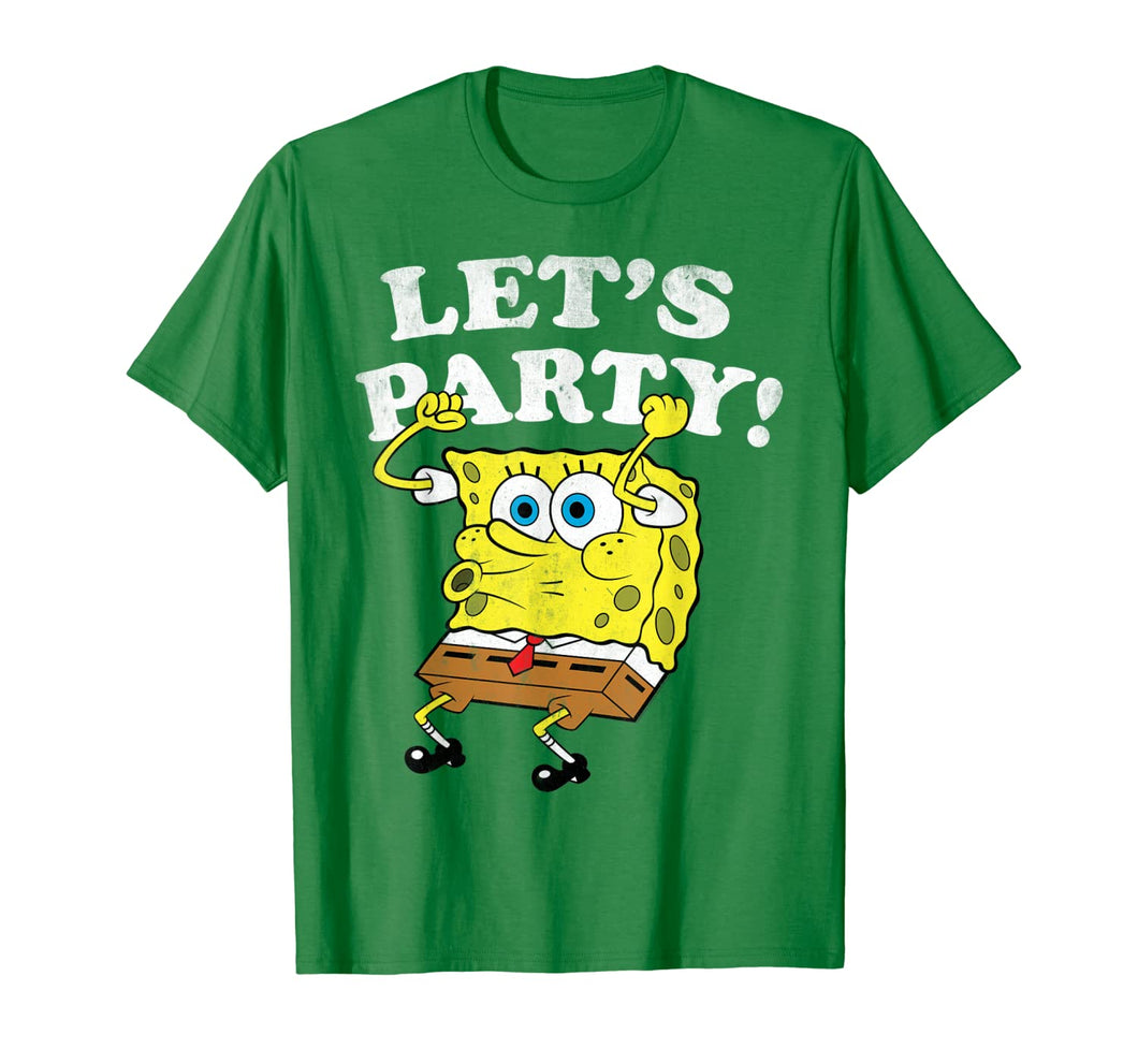 Spongebob Squarepants Lets Party T-Shirt 80402