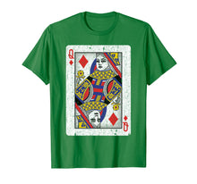 Load image into Gallery viewer, Funny shirts V-neck Tank top Hoodie sweatshirt usa uk au ca gifts for Queen of Diamonds Poker Lover Gifts Playing Card T-Shirt 4108086

