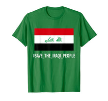 Load image into Gallery viewer, Support the protesters in Iraq Save the Iraqi People T-Shirt
