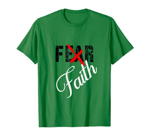 Nsomnia330 Faith over Fear Graphic Novelty T-Shirt