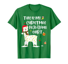 Load image into Gallery viewer, This Is My Christmas Llama Pajama Pyjama Top Christmas Gifts T-Shirt

