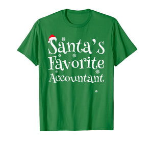 Santa's favorite Accountant T-Shirt