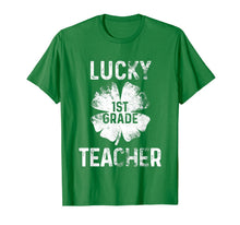 Load image into Gallery viewer, Lucky To Be A 1st Grade Teacher Saint Paddys St Patricks Day T-Shirt-3014353
