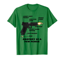Load image into Gallery viewer, Anatomy of a Pew Pewer Ammo and Gun Amendment Meme Lovers T-Shirt-119520
