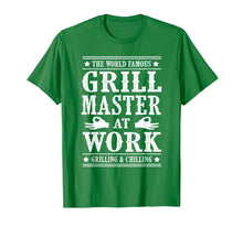 Load image into Gallery viewer, Grill Master Barbecue BBQ Smoker Grillin Dad Grandpa Gifts TShirt875697
