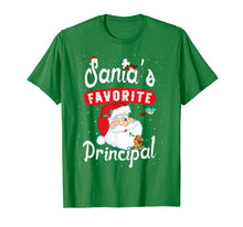 Load image into Gallery viewer, Funny shirts V-neck Tank top Hoodie sweatshirt usa uk au ca gifts for Santa&#39;s Favorite Principal Christmas Funny Teacher School T-Shirt 768618
