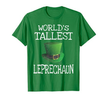 Load image into Gallery viewer, World&#39;s Tallest Leprechaun Funny St Patrick&#39;s Day Boys Men TShirt977316
