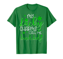 Load image into Gallery viewer, My Lucky Charms Call Me Lunch Lady St Patrick&#39;s Day Gifts T-Shirt-663158
