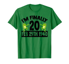Load image into Gallery viewer, I'm Finally 20 Leap Year 80 Year Old Grandparents 80th Bday T-Shirt-2049068
