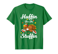 Load image into Gallery viewer, Funny shirts V-neck Tank top Hoodie sweatshirt usa uk au ca gifts for Huffin For The Stuffin Thanksgiving Turkey Trot 5k Race T-Shirt 162308
