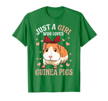 Load image into Gallery viewer, Funny shirts V-neck Tank top Hoodie sweatshirt usa uk au ca gifts for Just A Girl Who Loves Guinea Pigs Lover Mom Girls Cavy Gift T-Shirt 656339

